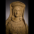 Pomezia - Museo Lavinium, Sala Tritonia virgo, statua femminile velata