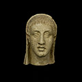 Pomezia - Museo Lavinium, testa maschile