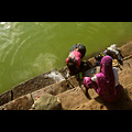 Karnataka - Badami, bacino Agastyatirtha