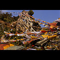 Nepal - Kathmandu, Swayambhunath particolare dello stupa
