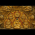 Valle di Kathmandu, Patan, Lunetta della porta d'oro del Palazzo Reale