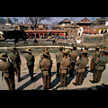 Valle di Kathmandu, Pashupatinath, picchetto di Gurka