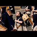 Assisi - Festa del Calendimaggio, tamburi della Parte de Sopra