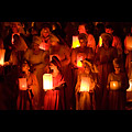 Assisi - Festa del Calendimaggio, corteo notturno