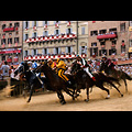 Siena - Palio, la corsa in piazza del Campo
