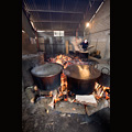 Gradoli (VT) - Pranzo del Purgatorio, i paioli sul grande fuoco
